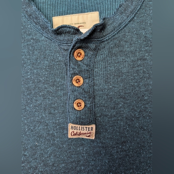 VTG HOLLISTER Y2K Women Long Sleeve Shirt Cotton And Polyester Size XL - Picture 3 of 10